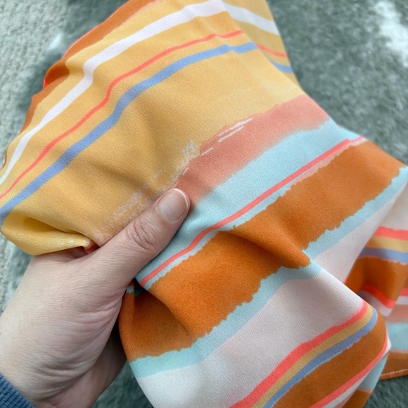 Anthropologie Meadow Rue Striped Sleeveless Top - Picture 8 of 11